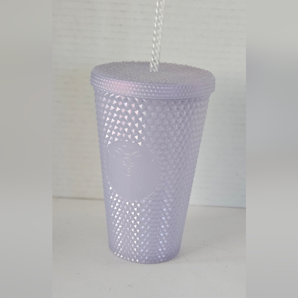 Starbucks 2021 Holiday Icy‎ Lilac Studded Tumbler 16oz